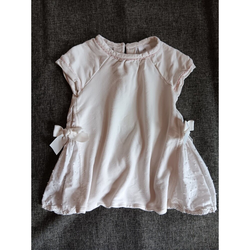 shirt 24 months Girls Dylan And Abby baby White Short Sleeve With Bows